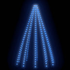 vidaXL Weihnachtsbaum-Lichternetz mit 250 LEDs Blau 250 cm
