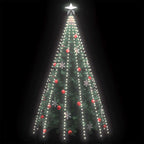 vidaXL Weihnachtsbaum-Beleuchtung 500 LEDs Kaltweiß 500 cm