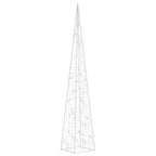 vidaXL LED-Leuchtkegel Acryl Deko Kaltweiß 90 cm