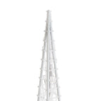 vidaXL LED-Leuchtkegel-Set Acryl Deko Kaltweiß 30/45/60 cm