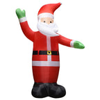vidaXL LED Weihnachtsmann Aufblasbar mit LEDs Weihnachtsdeko IP44 3 m