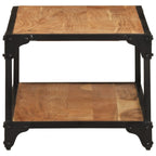 vidaXL Couchtisch 90x45x35 cm Massivholz Akazie