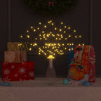 vidaXL Feuerwerkslichter 4 Stk. Weihnachtsdeko Warmweiß 20 cm 560 LEDs