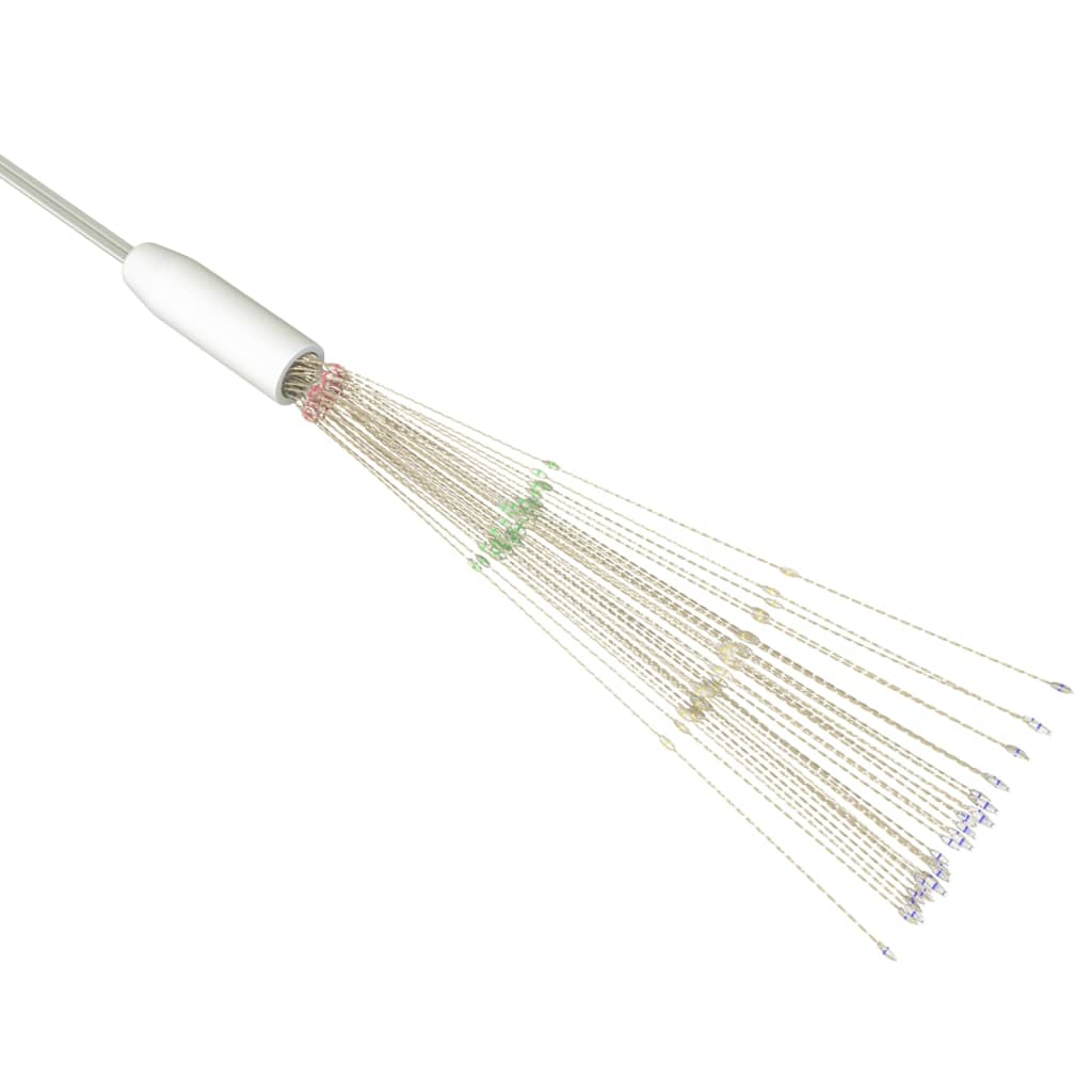 vidaXL Feuerwerkslicht Weihnachtsdeko Mehrfarbig 20 cm 140 LEDs
