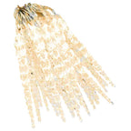 vidaXL Eiszapfen-Lichterkette 40-tlg. Warmweiß Acryl Fernbedienung