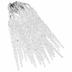 vidaXL Eiszapfen-Lichterkette 40-tlg. Warmweiß Acryl Fernbedienung