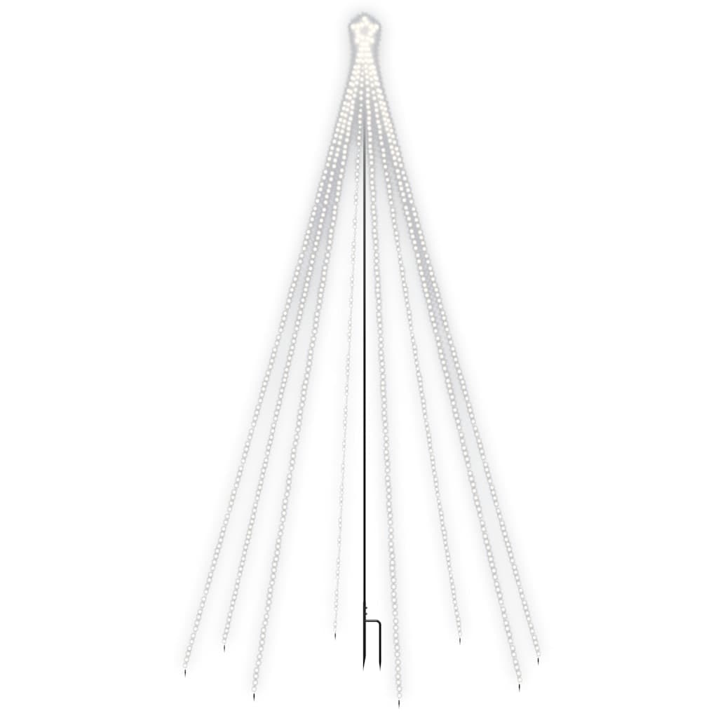 vidaXL Weihnachtsbaum-Lichterketten Indoor Outdoor 400 LEDs 2,5 m