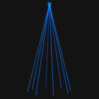 vidaXL LED Weihnachtsbaum Indoor Outdoor 576 LEDs Blau 3,6 m