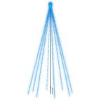 vidaXL LED Weihnachtsbaum Indoor Outdoor 576 LEDs Blau 3,6 m