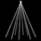 vidaXL LED Weihnachtsbaum Indoor Outdoor 1300 LEDs Kaltweiß 8 m