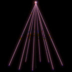 vidaXL LED Weihnachtsbaum Indoor Outdoor 1300 LEDs Bunt 8 m