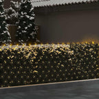 vidaXL LED-Lichternetz Warmweiß 3x2 m 204 LEDs Indoor Outdoor