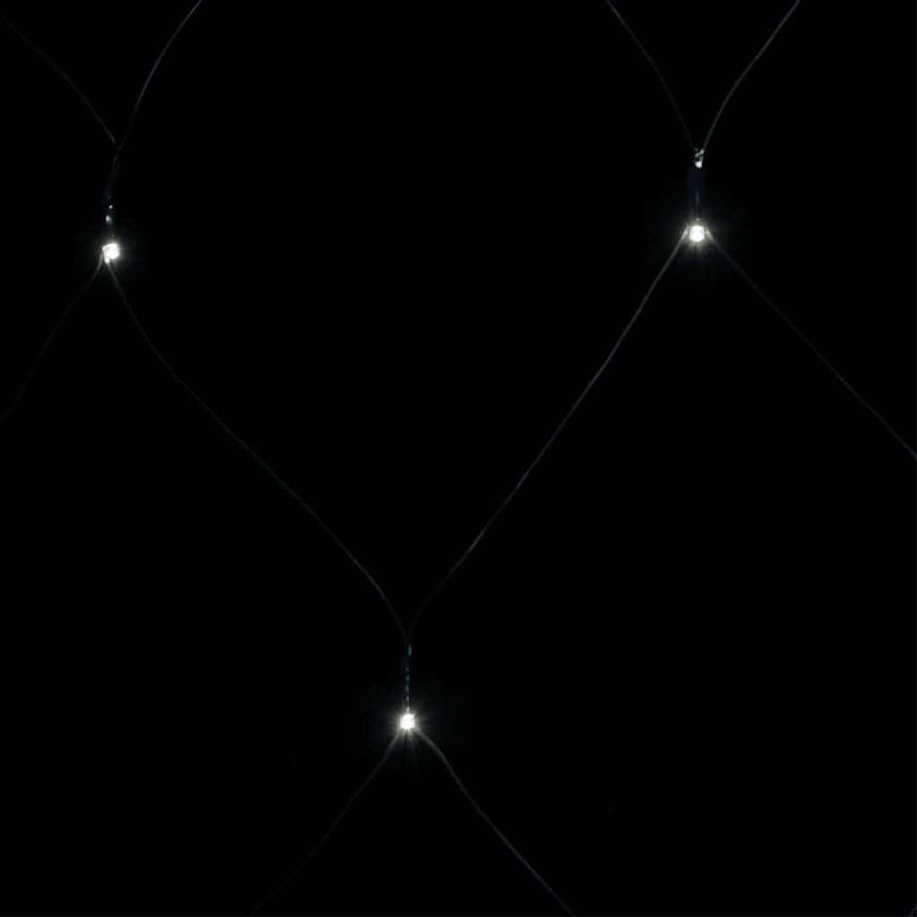 vidaXL LED-Lichternetz Kaltweiß 3x3 m 306 LEDs Indoor Outdoor