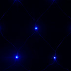 vidaXL LED-Lichternetz Blau 3x3 m 306 LEDs Indoor Outdoor