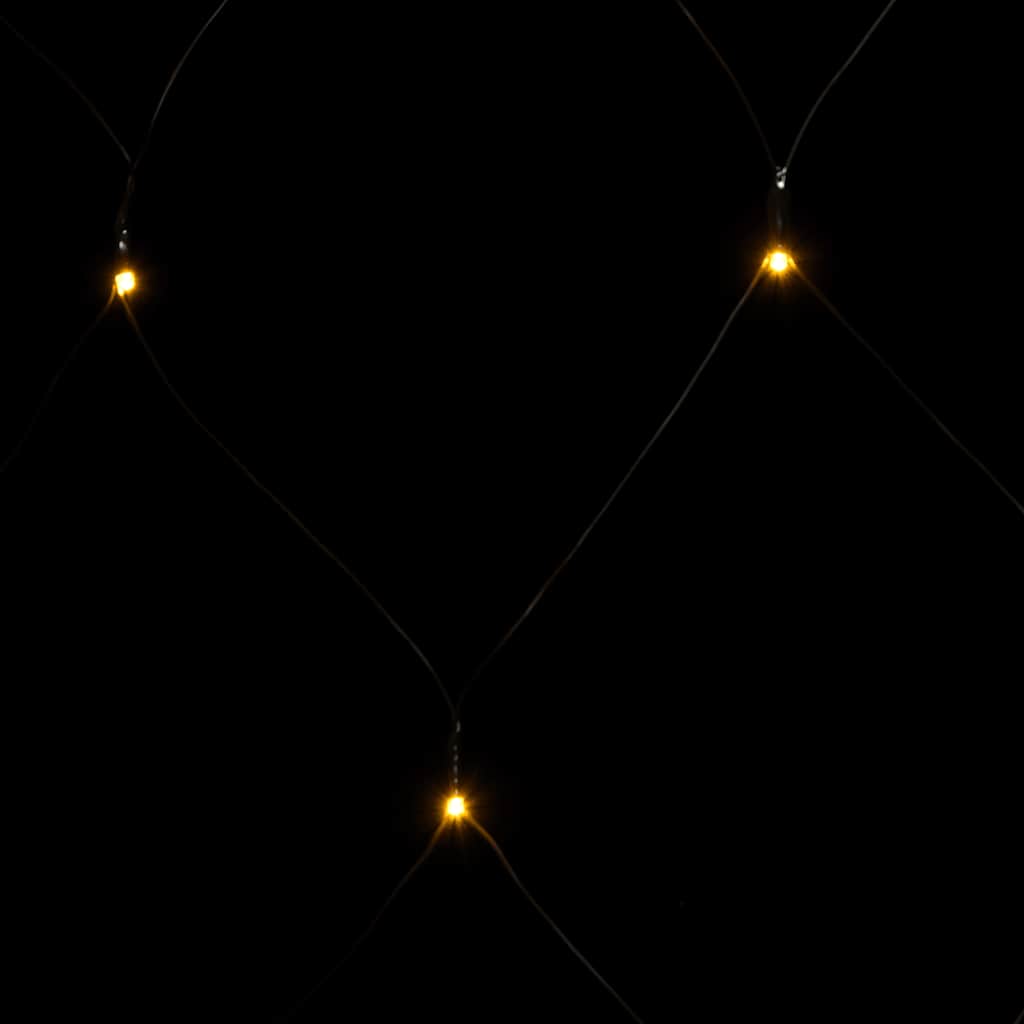 vidaXL Weihnachts-Lichternetz 4x4 m 544 LED Warmweiß Indoor Outdoor