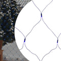 vidaXL Weihnachts-Lichternetz Blau 4x4 m 544 LEDs Indoor Outdoor