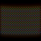 vidaXL Weihnachts-Lichternetz 4x4 m 544 LED Bunt Indoor Outdoor
