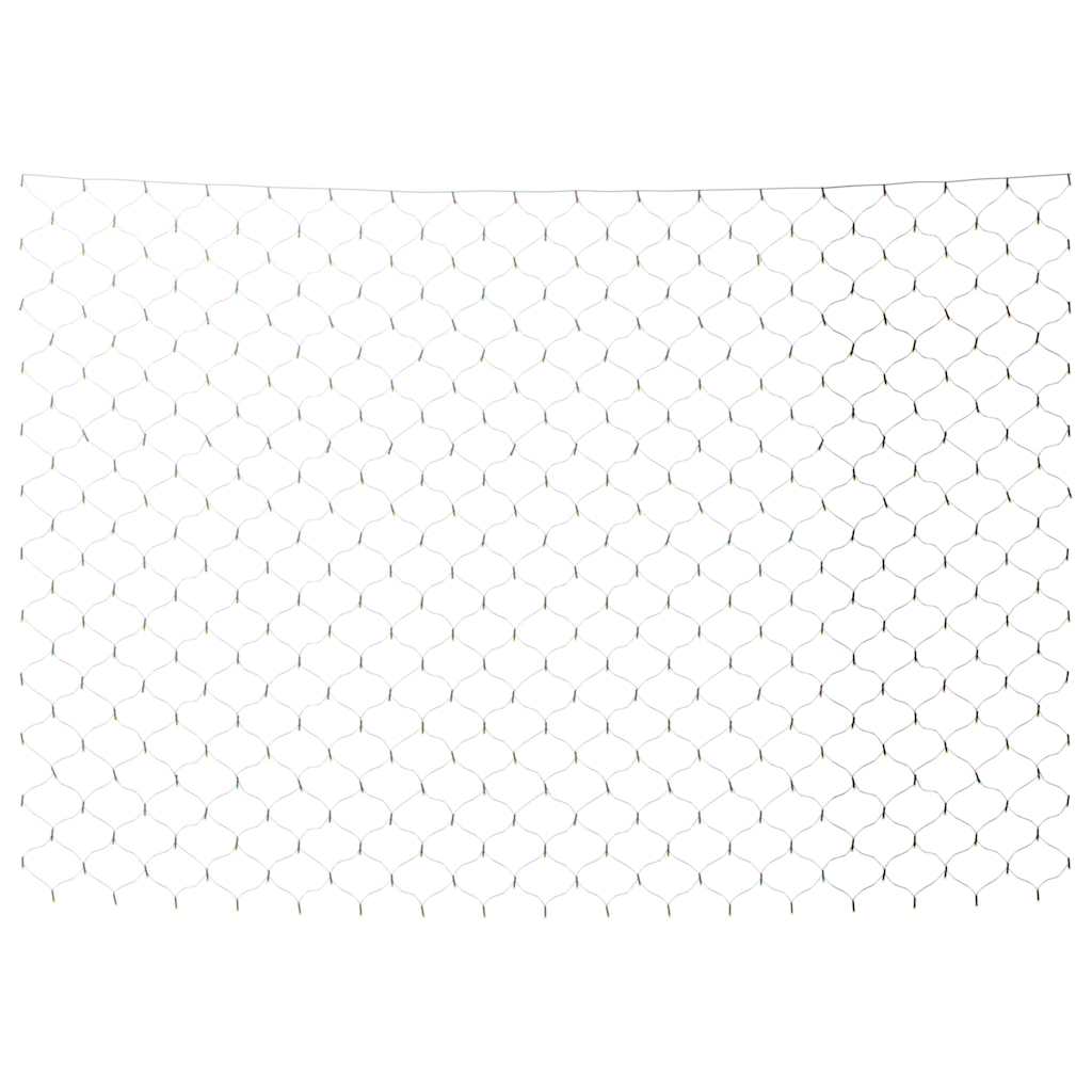 vidaXL Weihnachts-Lichternetz 4x4 m 544 LED Bunt Indoor Outdoor