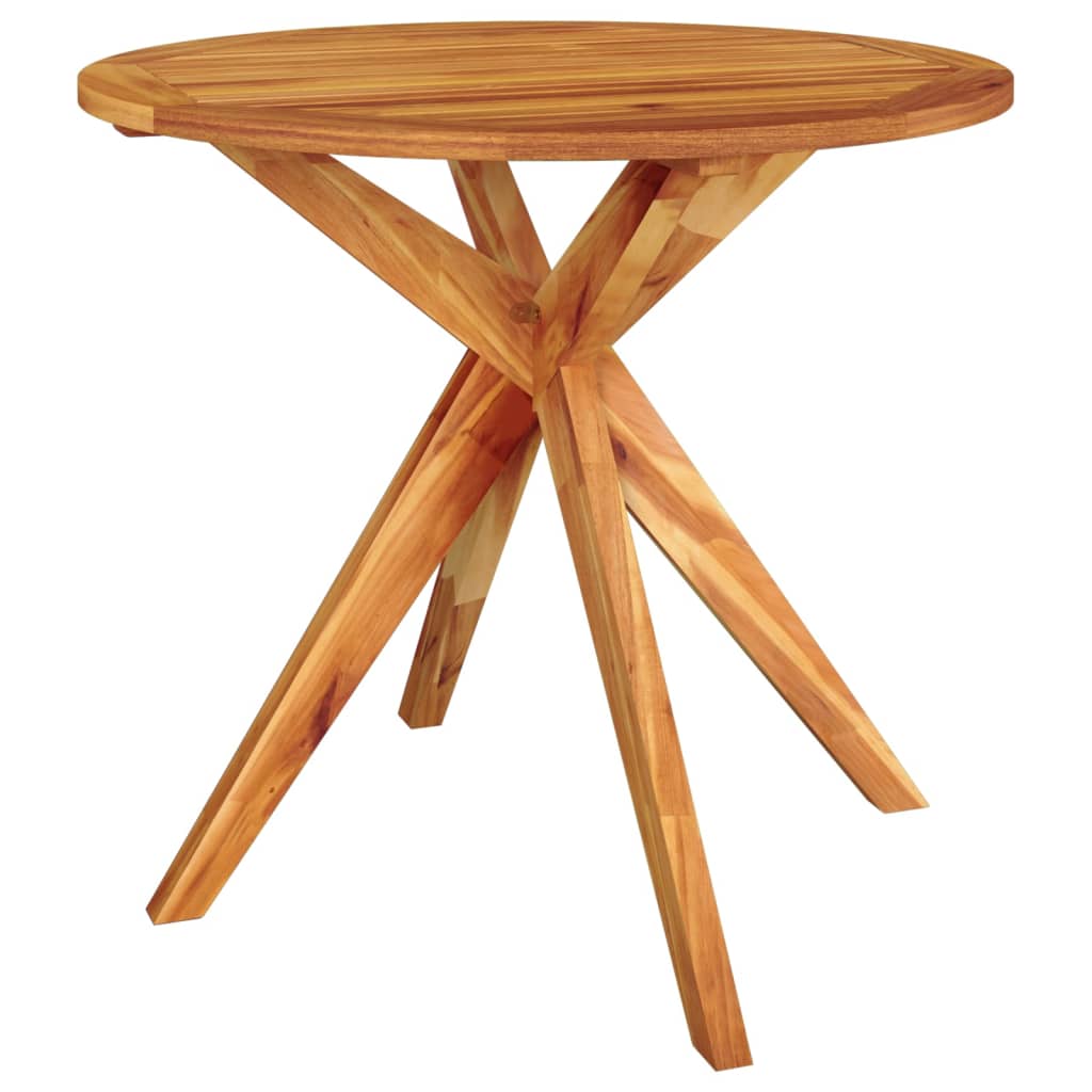 vidaXL Gartentisch 85x85x75 cm Massivholz Akazie