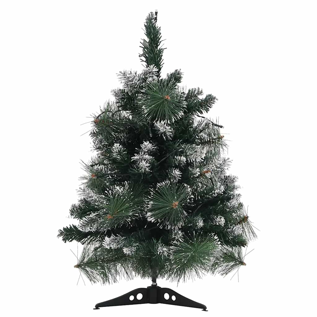 vidaXL Künstlicher Weihnachtsbaum mit Beleuchtung & Ständer Grün 60 cm