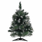 vidaXL Künstlicher Weihnachtsbaum mit Beleuchtung & Ständer Grün 60 cm