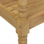 vidaXL Batavia-Stühle 4 Stk. Massivholz Teak