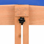 vidaXL Sandkasten mit Dach Tannenholz 112x112x112 cm