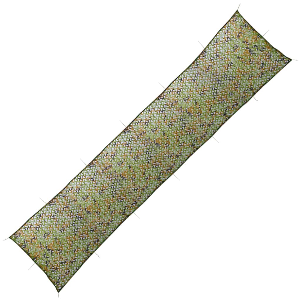 vidaXL Tarnnetz mit Aufbewahrungstasche 1,5x5 m Grün