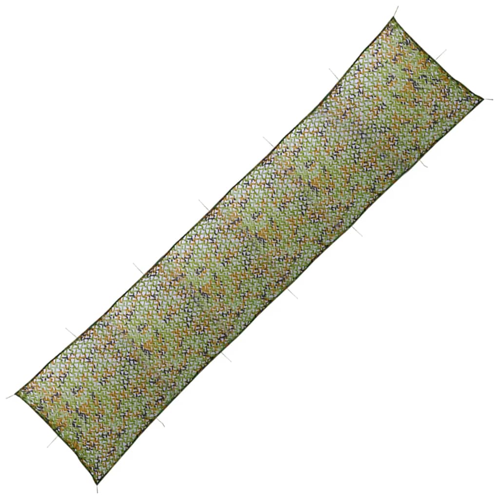 vidaXL Tarnnetz mit Aufbewahrungstasche 1,5x5 m Grün