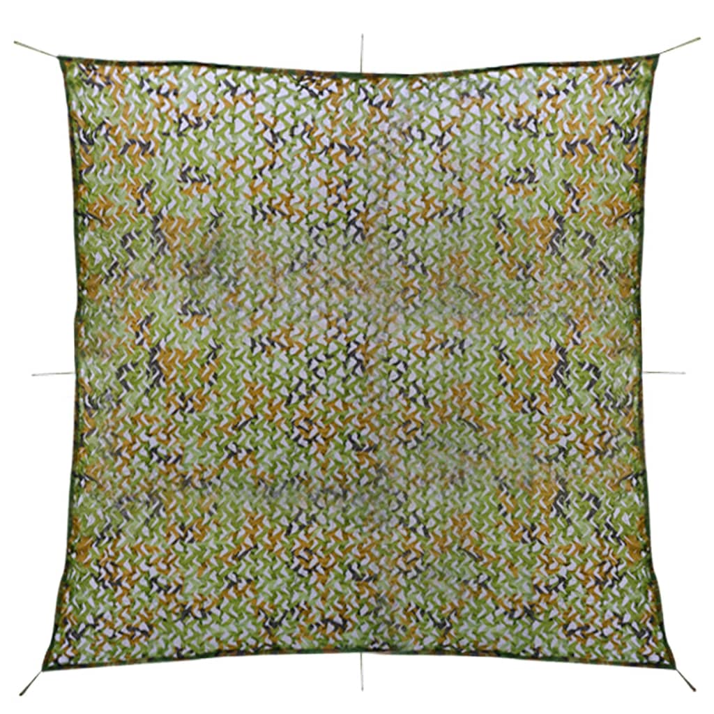 vidaXL Tarnnetz mit Aufbewahrungstasche 1,5x5 m Grün