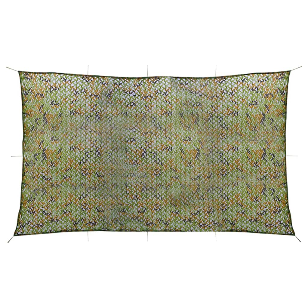 vidaXL Tarnnetz mit Aufbewahrungstasche 1,5x5 m Grün