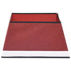 vidaXL Weihnachtsbaumrock Rot und Weiß 48x48x25 cm
