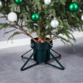 vidaXL Christbaumständer Schwarz 46x46x19 cm