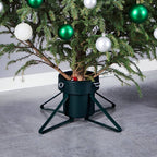 vidaXL Christbaumständer Schwarz 46x46x19 cm