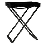 vidaXL Klapptisch Schwarz 48x34x61 cm MDF