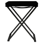 vidaXL Klapptisch Schwarz 48x34x61 cm MDF