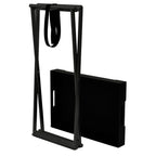 vidaXL Klapptisch Schwarz 48x34x61 cm MDF