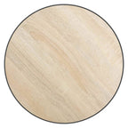 vidaXL Beistelltisch Sonoma-Eiche Ø35 cm MDF