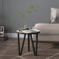 vidaXL Beistelltisch Sonoma-Eiche Ø35 cm MDF