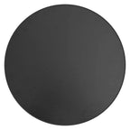 vidaXL Beistelltisch Schwarz Ø35 cm MDF
