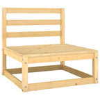 vidaXL 3-tlg. Garten-Lounge-Set Massivholz Kiefer