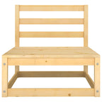 vidaXL 3-tlg. Garten-Lounge-Set Massivholz Kiefer