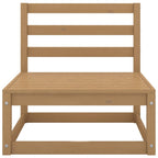 vidaXL 3-tlg. Garten-Lounge-Set Honigbraun Massivholz Kiefer