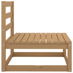 vidaXL 3-tlg. Garten-Lounge-Set Honigbraun Massivholz Kiefer
