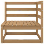 vidaXL 9-tlg. Garten Lounge Set Honigbraun Massivholz Kiefer