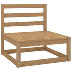 vidaXL 12-tlg. Garten-Lounge-Set Honigbraun Massivholz Kiefer