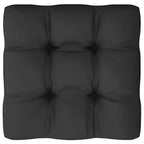 vidaXL Gartenhocker mit Kissen 2 Stk. Massivholz Kiefer