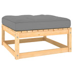 vidaXL 3-tlg. Garten-Lounge-Set mit Kissen Kiefer Massivholz