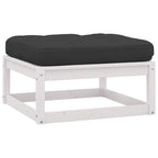 vidaXL 3-tlg. Garten-Lounge-Set mit Kissen Massivholz Kiefer