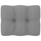 vidaXL 3-Sitzer-Gartensofa mit Kissen Kiefer Massivholz